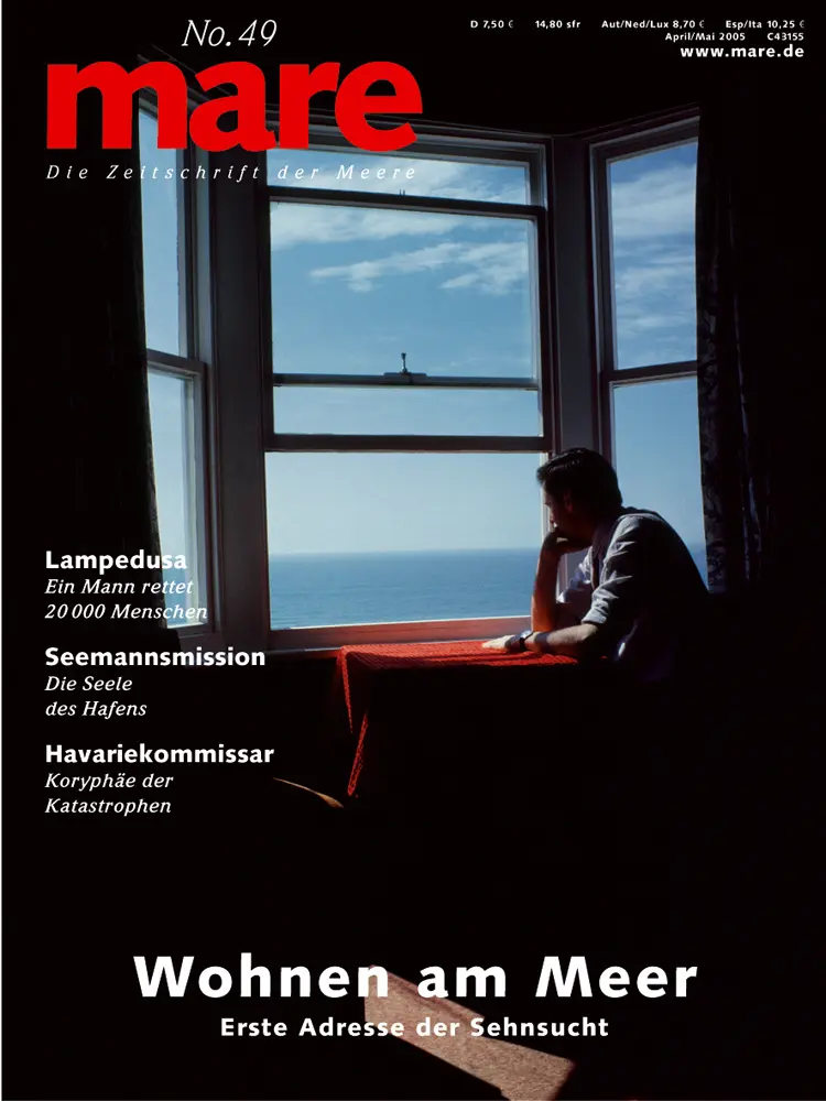 Cover: 9783936543391 | mare - Die Zeitschrift der Meere / No. 49 / Wohnen am Meer | Gelpke