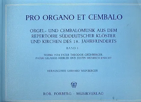Pro organo et cembalo 1