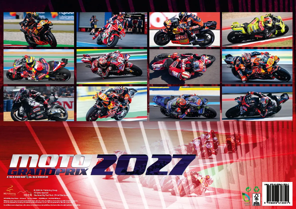 Bild: 9798893613391 | Moto GP Kalender 2027 - Offizieller MotoGP Kalender | Kalender | 14 S.