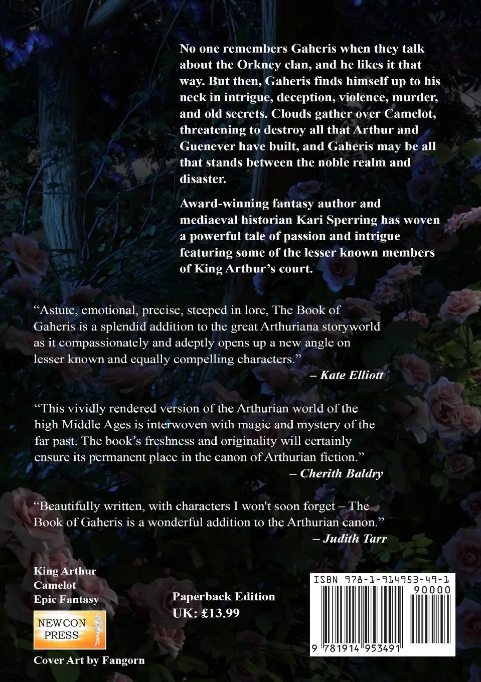 Rückseite: 9781914953491 | The Book of Gaheris | Kari Sperring | Taschenbuch | Englisch | 2023