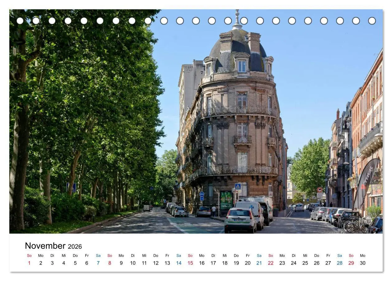 Bild: 9783457823491 | Frankreichs große Städte - Toulouse (Tischkalender 2026 DIN A5...