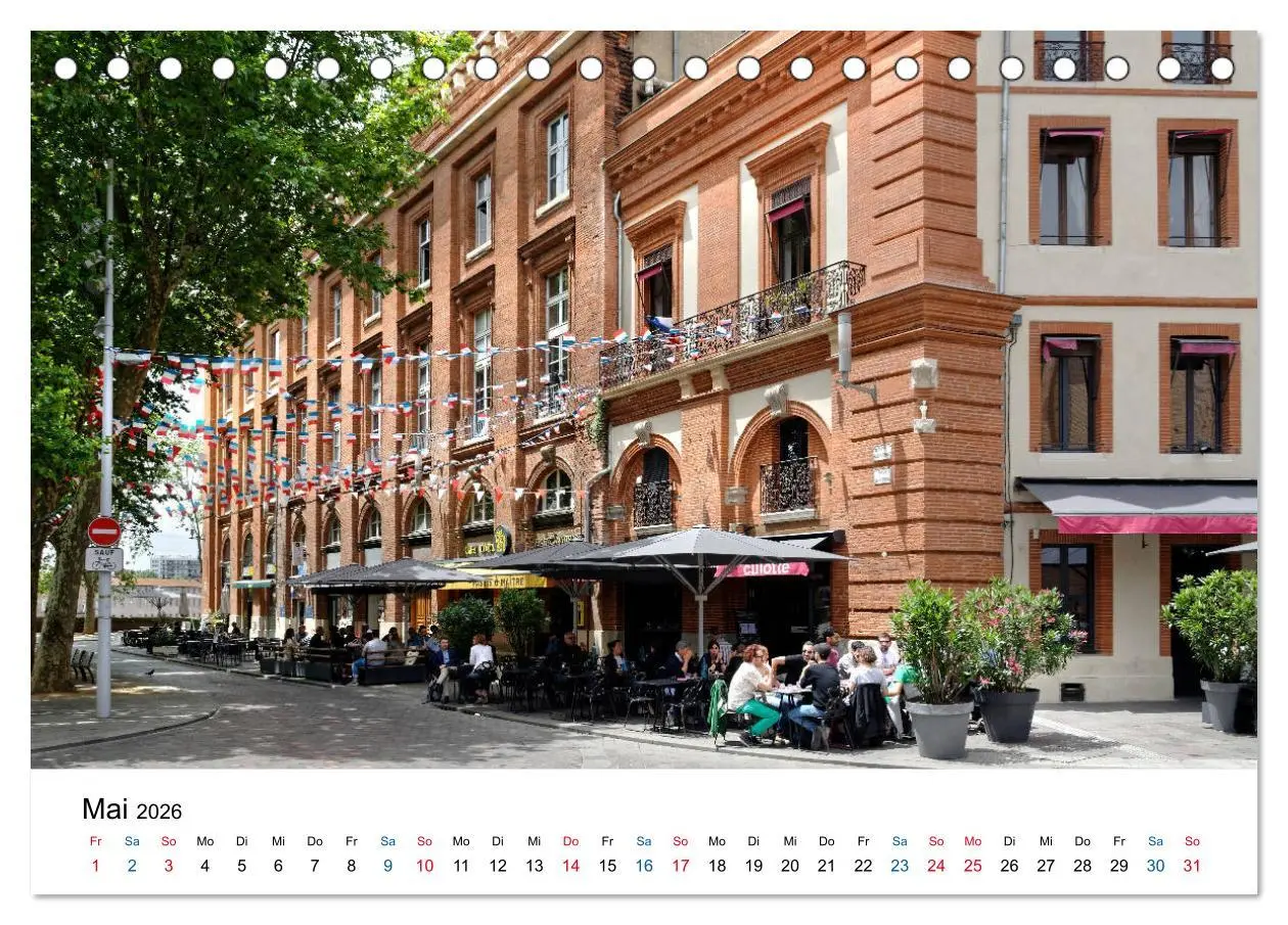 Bild: 9783457823491 | Frankreichs große Städte - Toulouse (Tischkalender 2026 DIN A5...