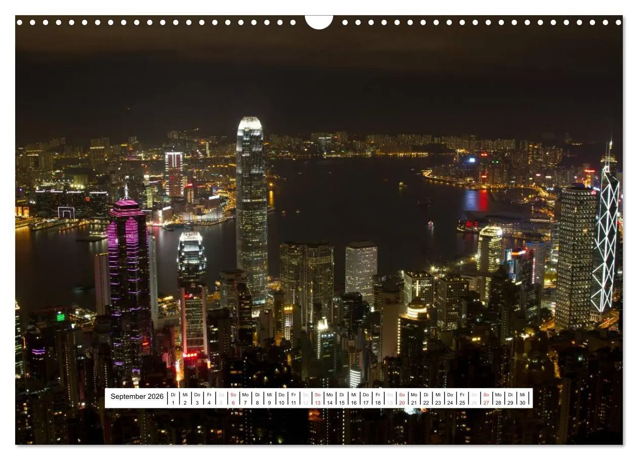 Bild: 9783516153491 | Hong Kong 2026 (Wandkalender 2026 DIN A3 quer), CALVENDO...