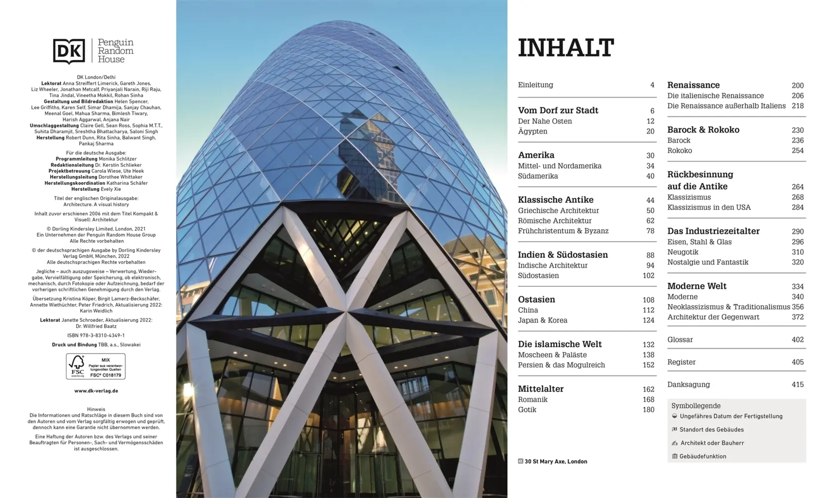 Rückseite: 9783831043491 | Architektur | Die visuelle Geschichte | Jonathan Glancey | Buch | 2022
