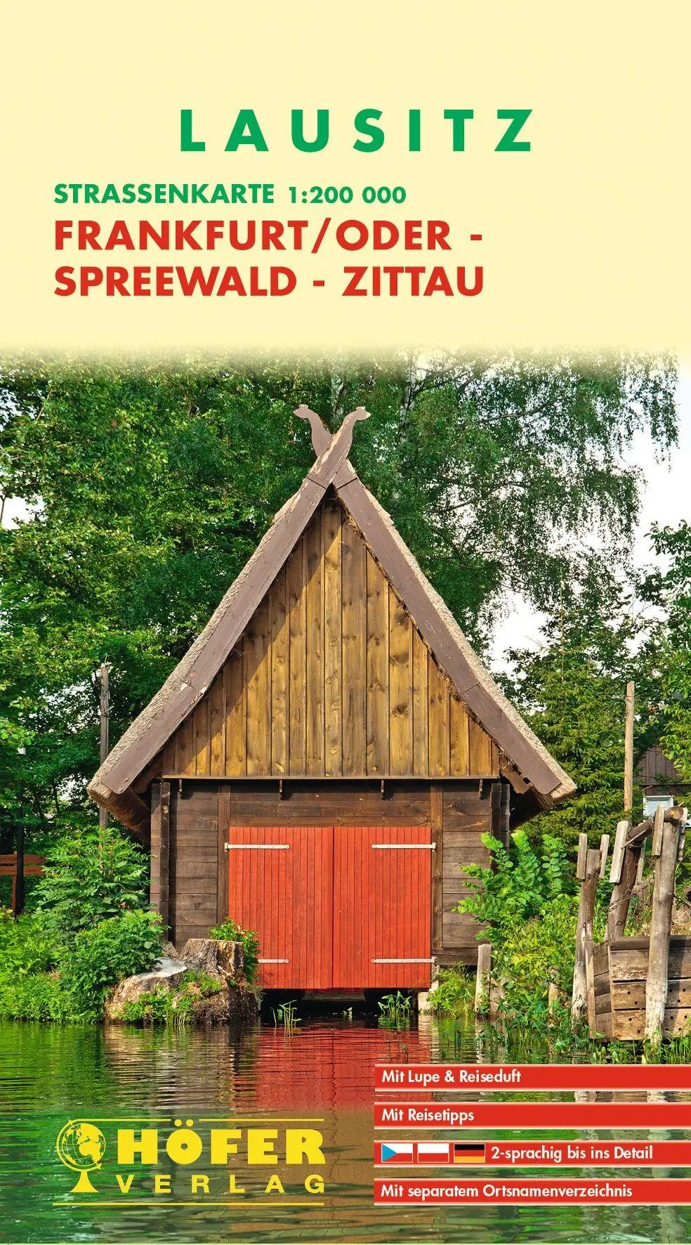 Cover: 9783931103491 | Höfer DE 027. Lausitz. Frankfurt/Oder - Spreewald - Zittau 1 : 200...