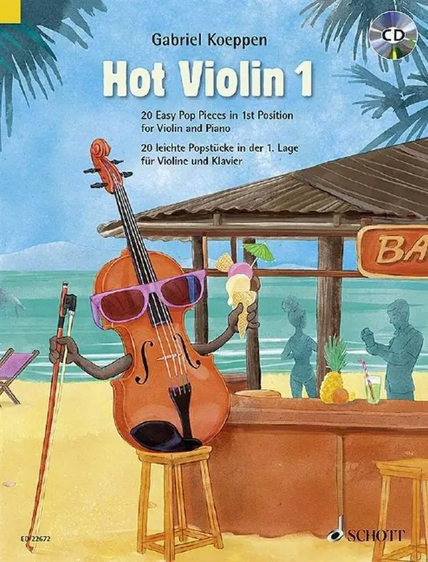 Cover: 9790001163491 | Hot Violin 1 | 20 Easy Pop Pieces In 1St Position | Gabriel Koeppen
