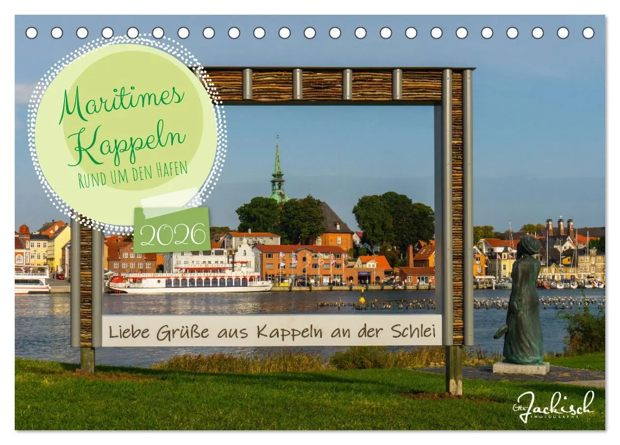 Cover: 9783457433591 | Maritimes Kappeln - Rund um den Hafen (Tischkalender 2026 DIN A5...