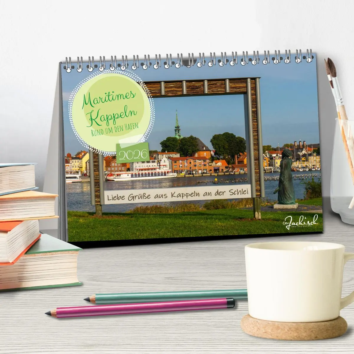 Bild: 9783457433591 | Maritimes Kappeln - Rund um den Hafen (Tischkalender 2026 DIN A5...