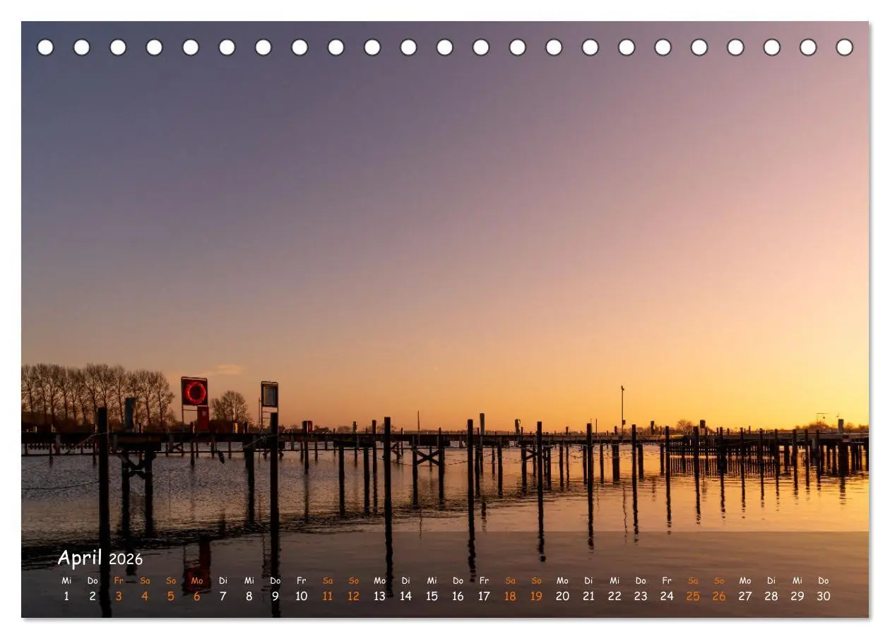 Bild: 9783457433591 | Maritimes Kappeln - Rund um den Hafen (Tischkalender 2026 DIN A5...