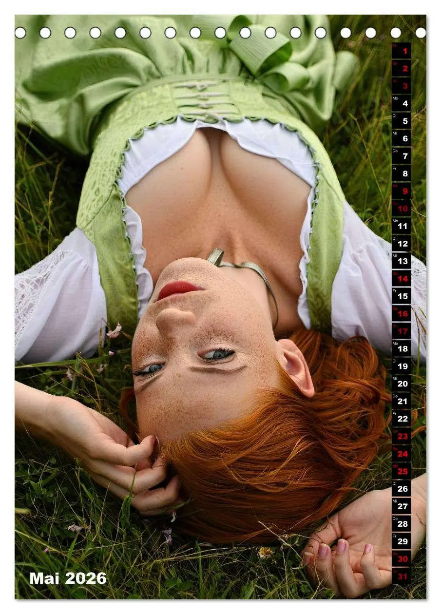 Bild: 9783516523591 | Dirndl Almanach (Tischkalender 2026 DIN A5 hoch), CALVENDO...