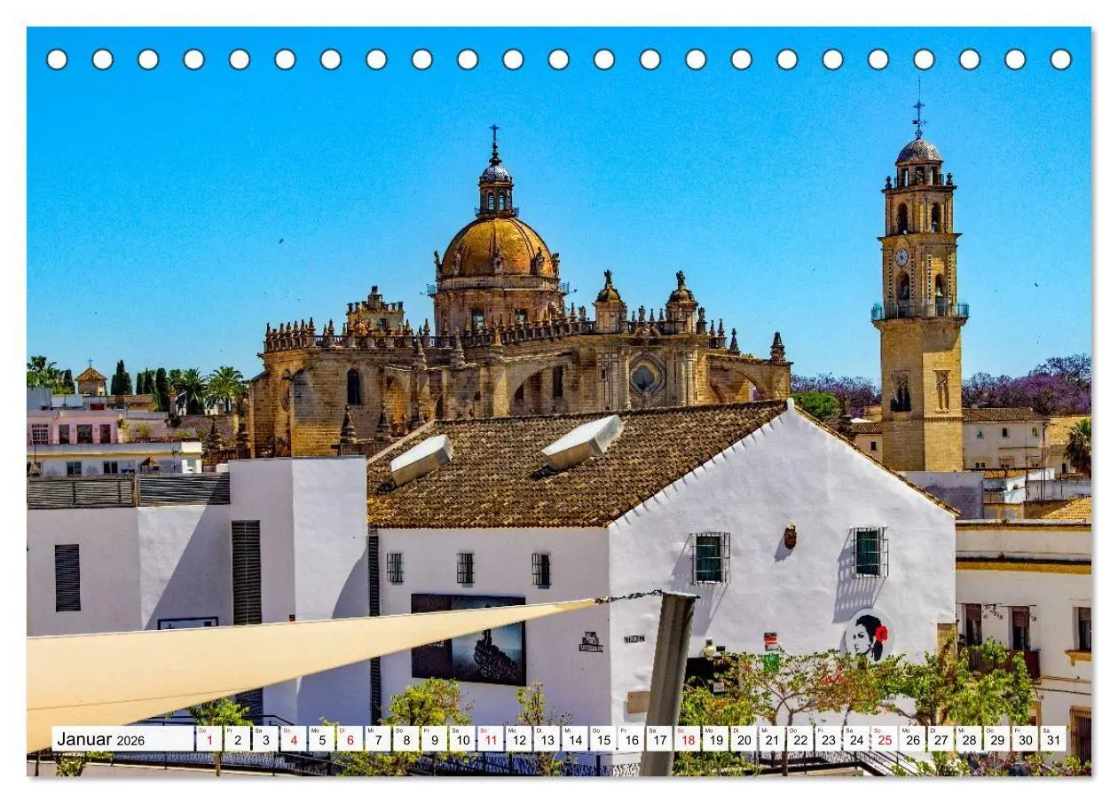 Bild: 9783516693591 | Ein Herz für Andalusien (Tischkalender 2026 DIN A5 quer), CALVENDO...