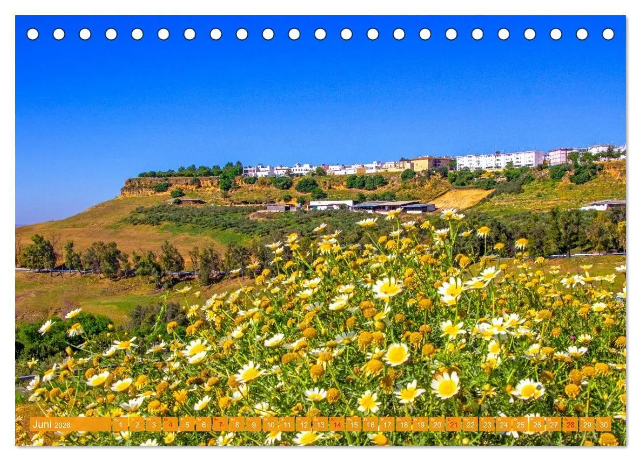 Bild: 9783516693591 | Ein Herz für Andalusien (Tischkalender 2026 DIN A5 quer), CALVENDO...