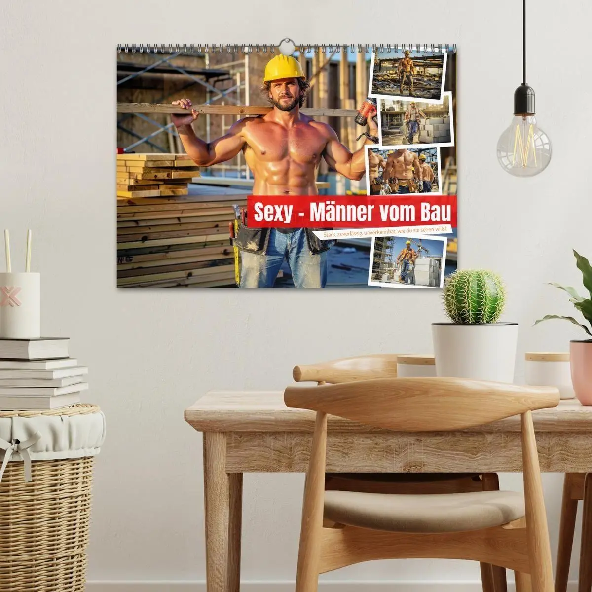 Bild: 9783516763591 | Sexy - Männer vom Bau (Wandkalender 2027 DIN A3 quer), CALVENDO...