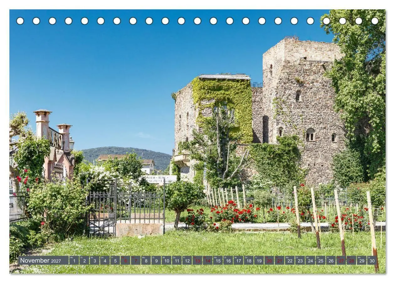 Bild: 9783569783591 | Burgen der Rheinromantik (Tischkalender 2027 DIN A5 quer), CALVENDO...