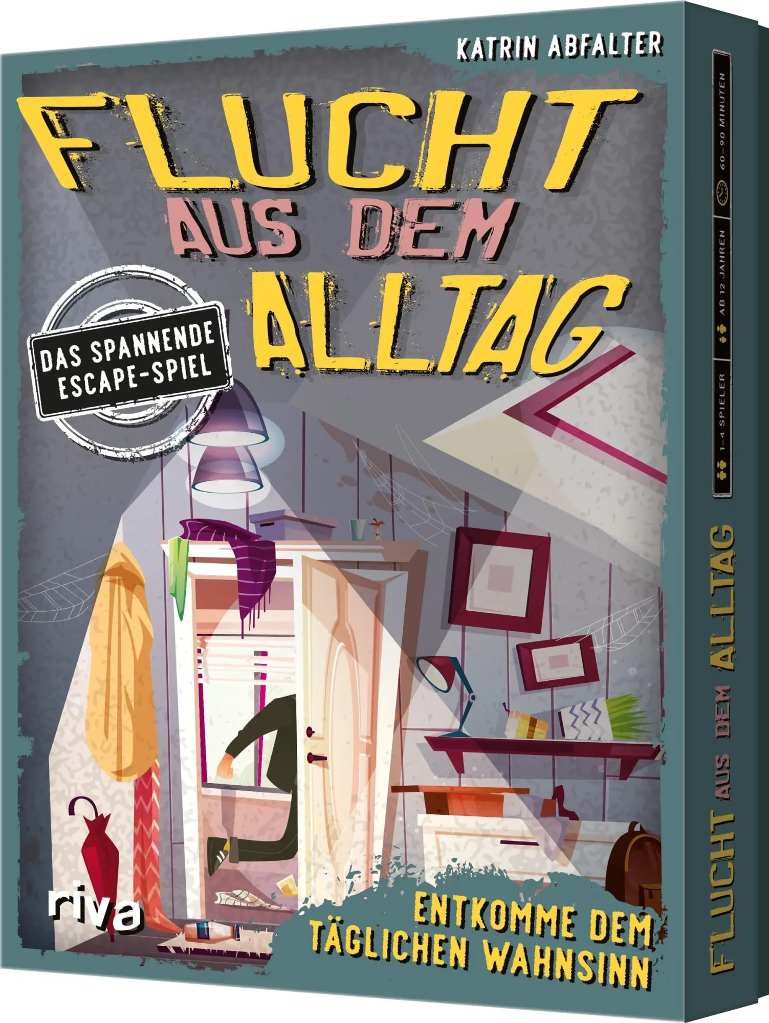 Cover: 9783742313591 | Flucht aus dem Alltag - Das spannende Escape-Spiel | Katrin Abfalter