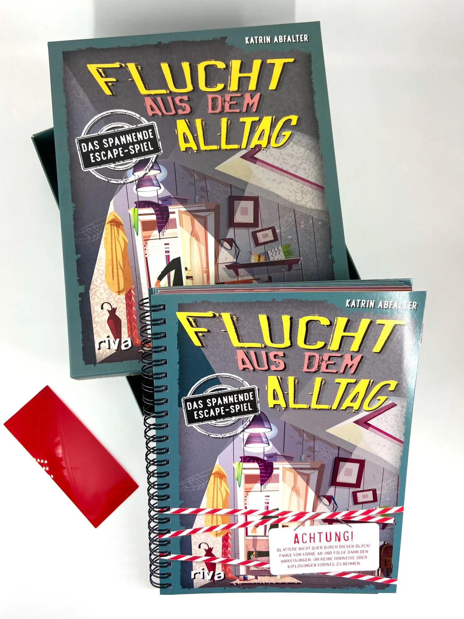 Bild: 9783742313591 | Flucht aus dem Alltag - Das spannende Escape-Spiel | Katrin Abfalter