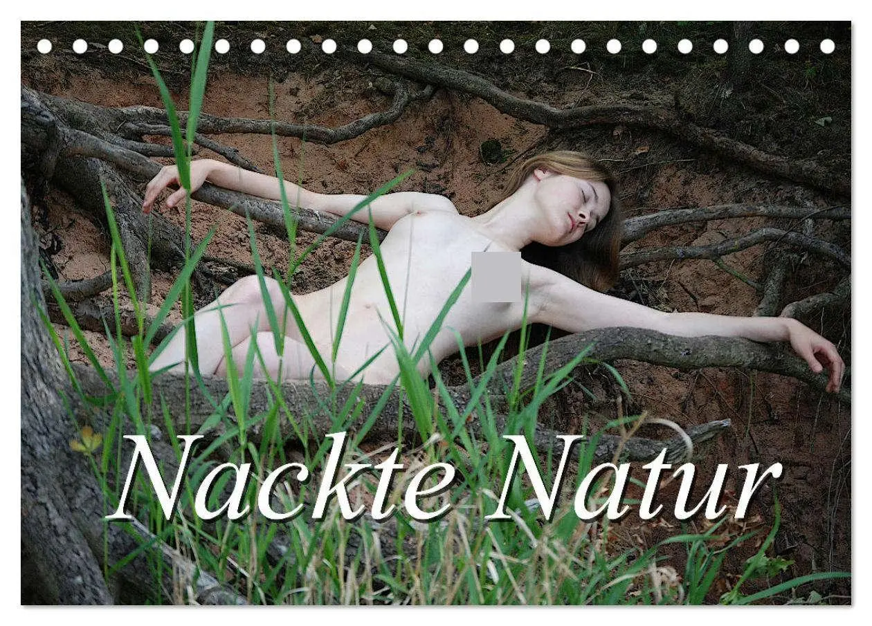 Cover: 9783457593691 | Nackte Natur (Tischkalender 2026 DIN A5 quer), CALVENDO Monatskalender