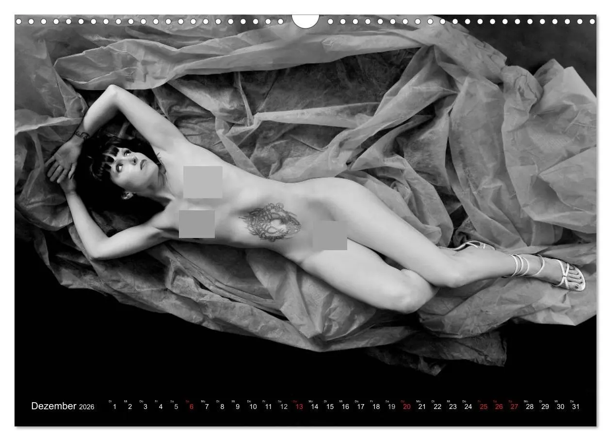 Bild: 9783516063691 | Akt Studien (Wandkalender 2026 DIN A3 quer), CALVENDO Monatskalender