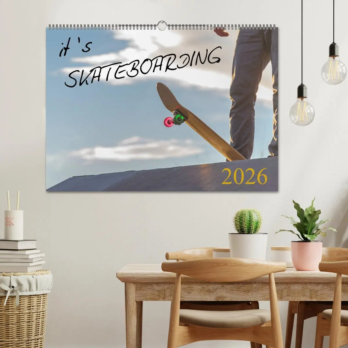 Bild: 9783516133691 | it's SKATEBOARDING (Wandkalender 2026 DIN A2 quer), CALVENDO...