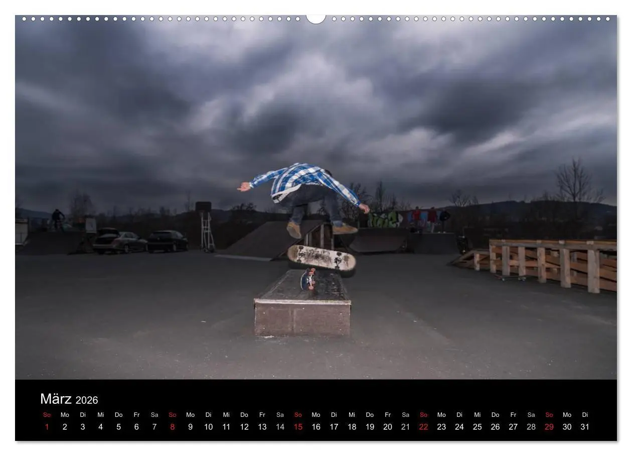 Bild: 9783516133691 | it's SKATEBOARDING (Wandkalender 2026 DIN A2 quer), CALVENDO...
