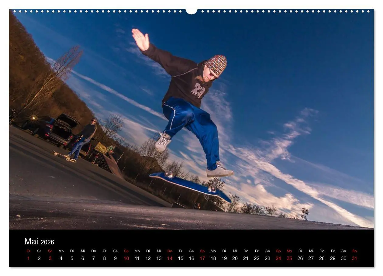 Bild: 9783516133691 | it's SKATEBOARDING (Wandkalender 2026 DIN A2 quer), CALVENDO...