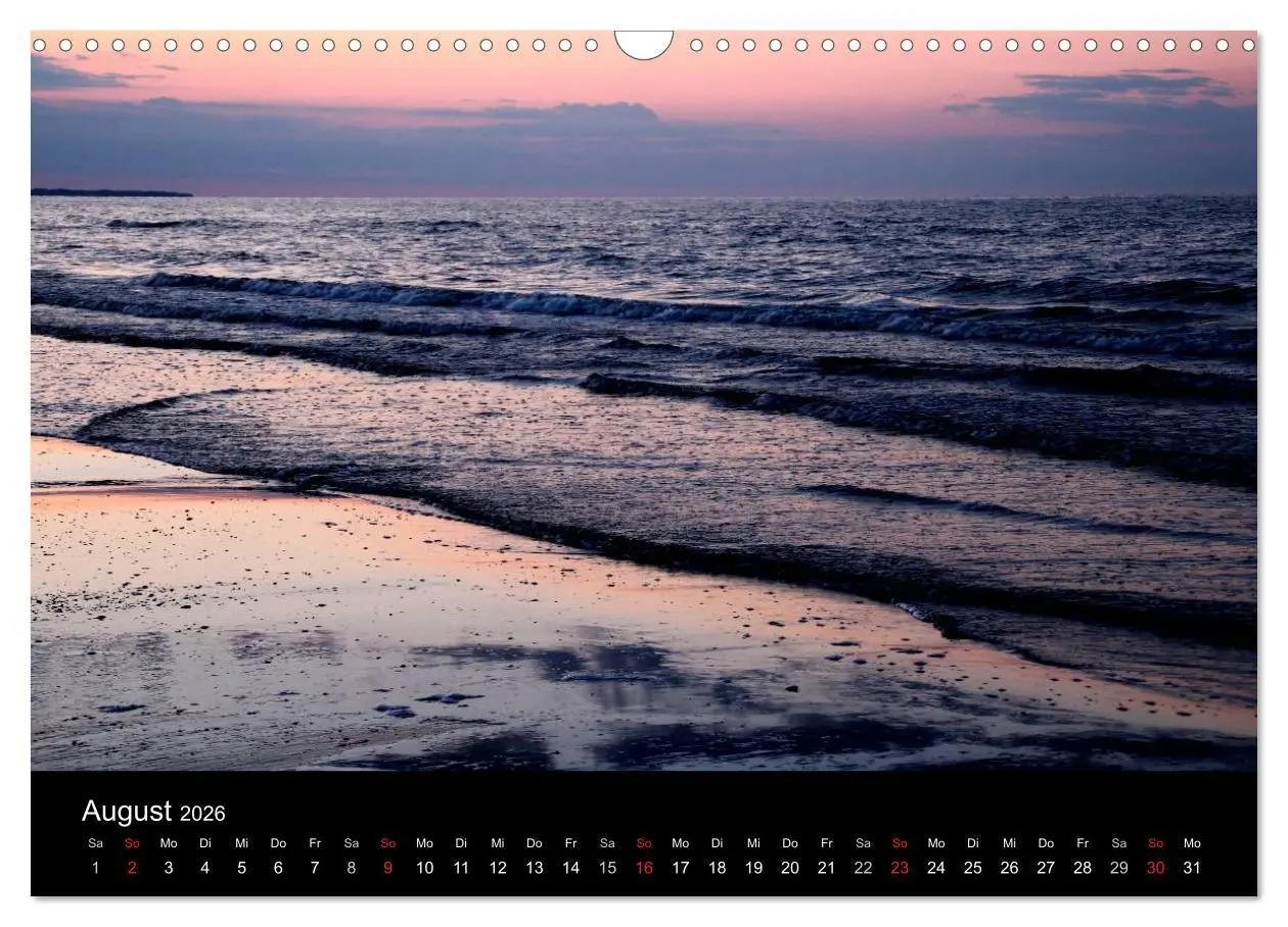 Bild: 9783516203691 | Usedom 2026 (Wandkalender 2026 DIN A3 quer), CALVENDO Monatskalender