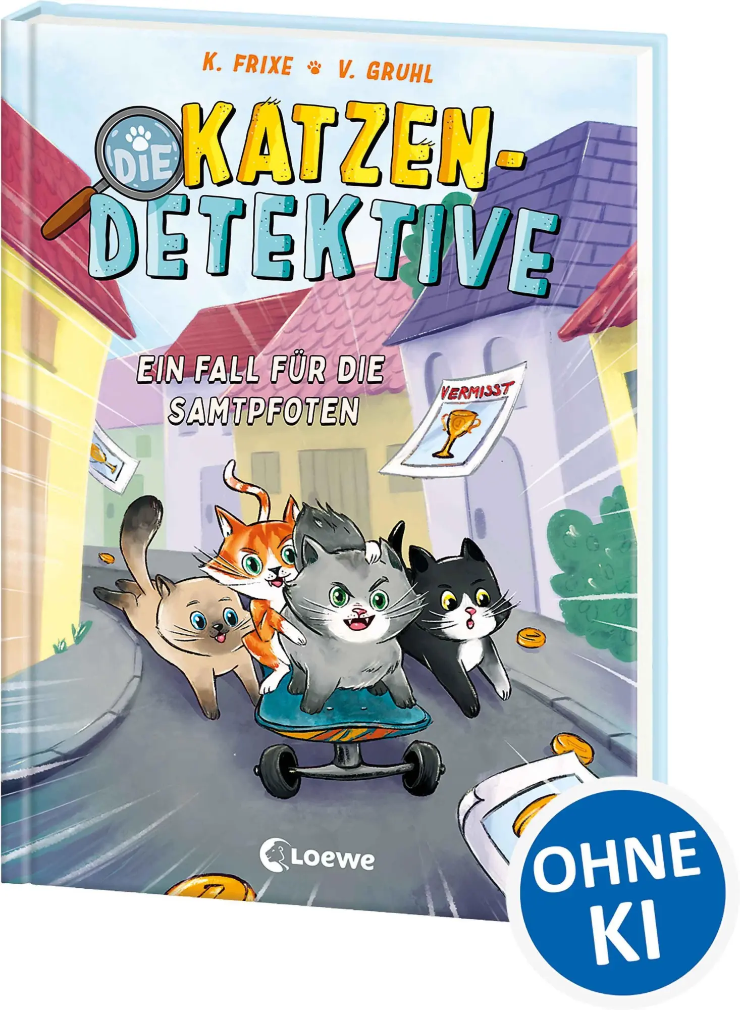 Cover: 9783743223691 | Die Katzen-Detektive (Band 1) - Ein Fall für die Samtpfoten | Frixe