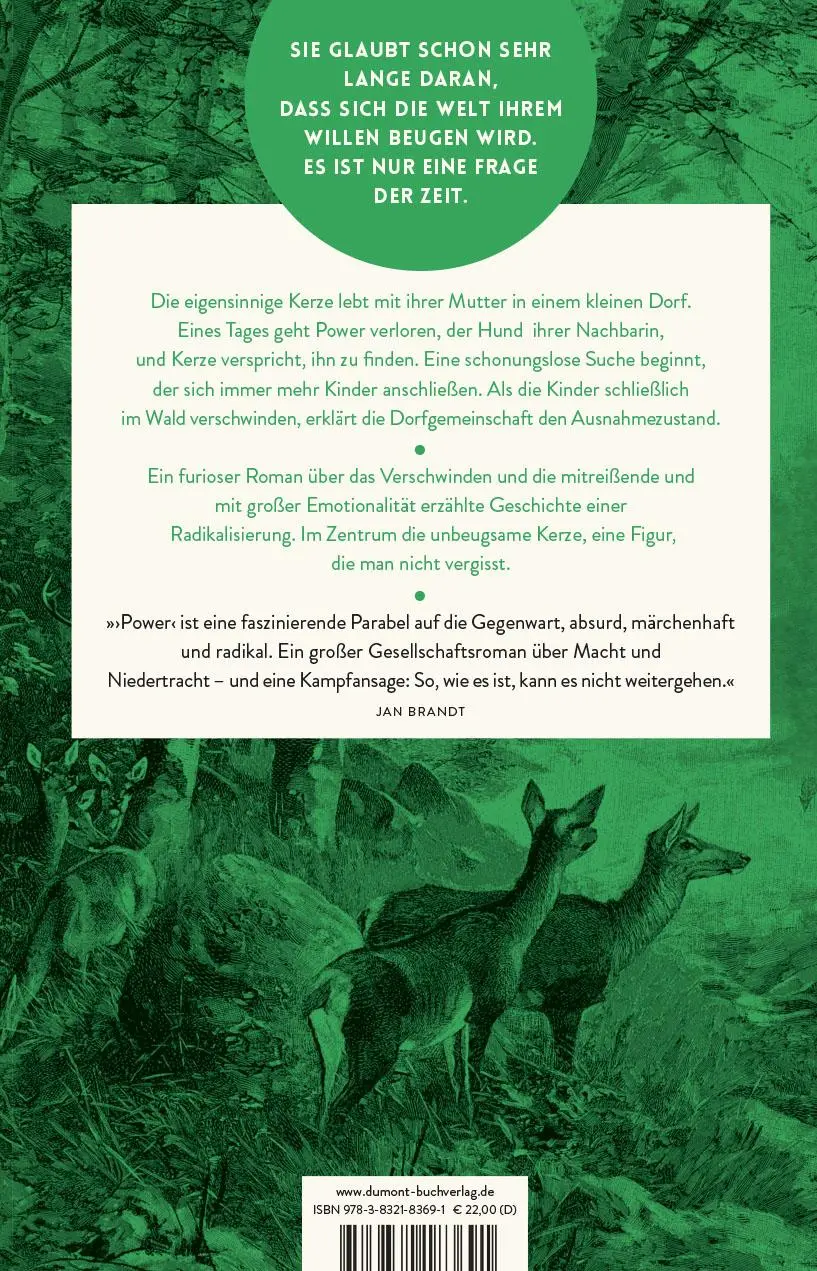 Rückseite: 9783832183691 | Power | Roman | Verena Güntner | Buch | 254 S. | Deutsch | 2020