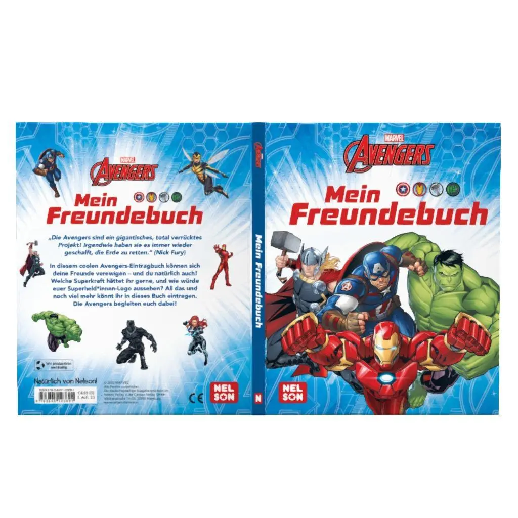 Bild: 9783845123691 | Marvel Avengers: Mein Freundebuch | Buch | MARVEL | 64 S. | Deutsch