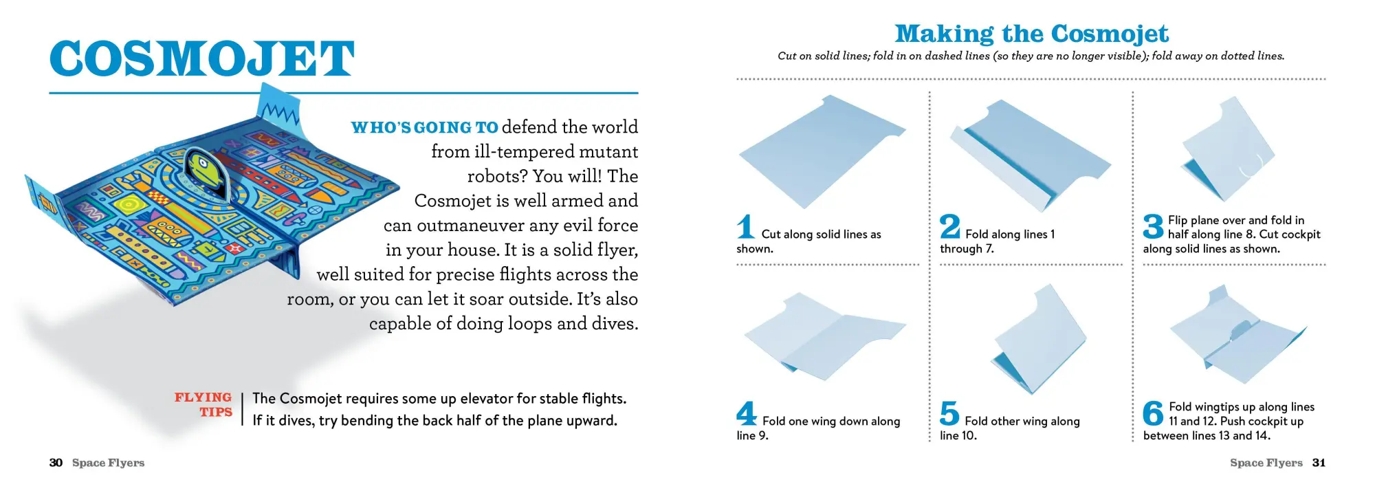 Bild: 9780761193791 | Space Flyers Paper Airplane Book | 63 Mini Planes to Fold and Fly