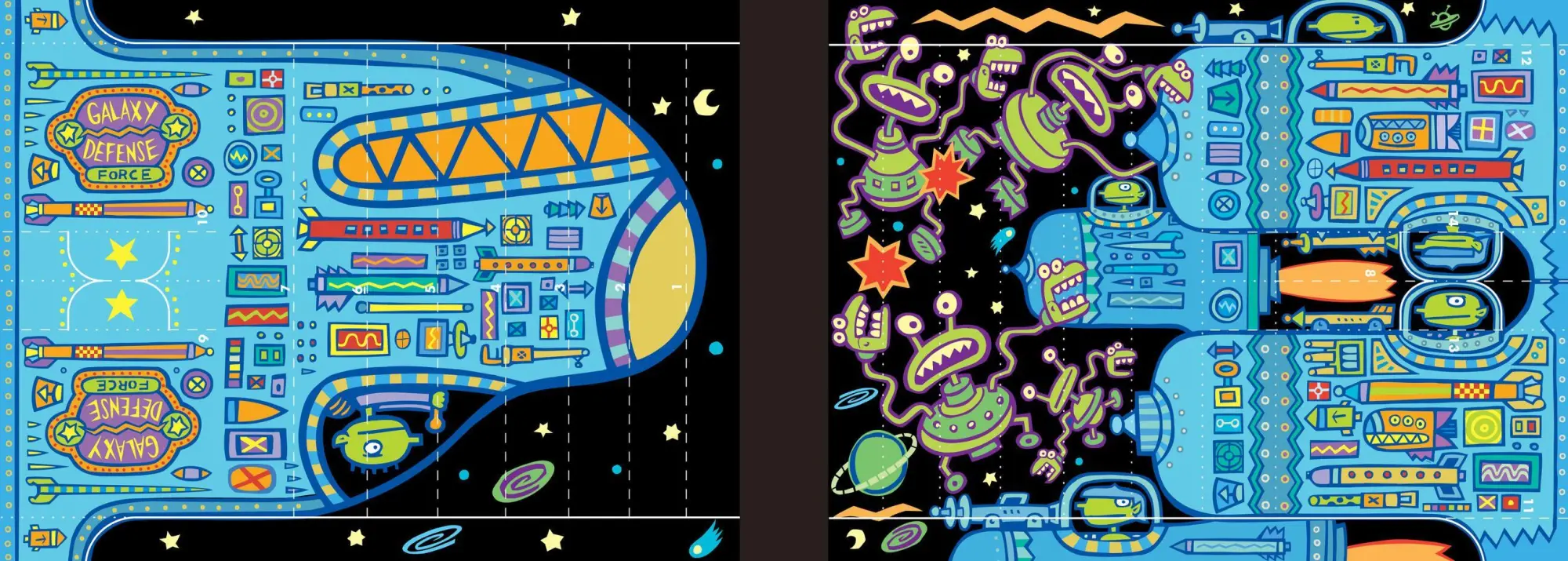 Bild: 9780761193791 | Space Flyers Paper Airplane Book | 63 Mini Planes to Fold and Fly