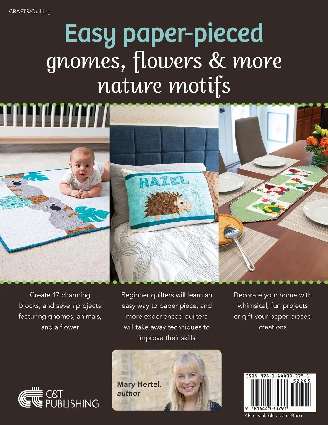 Rückseite: 9781644033791 | Home Sweet Home Paper Piecing - Print-On-Demand Edition | Mary Hertel