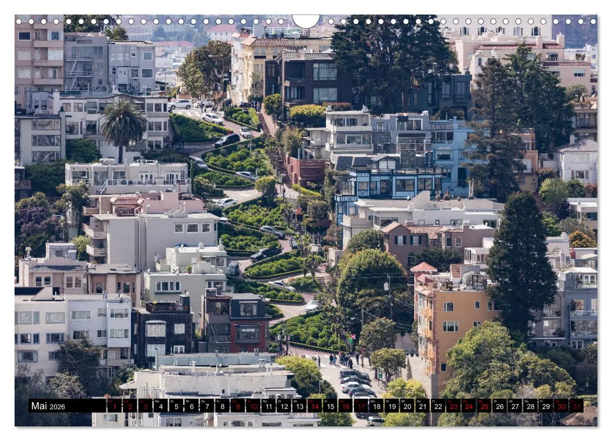 Bild: 9783457893791 | San Francisco Moments (Wandkalender 2026 DIN A3 quer), CALVENDO...