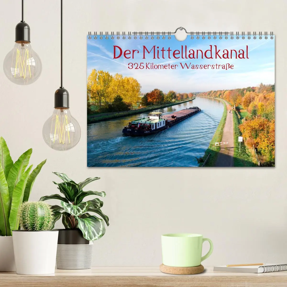 Bild: 9783516053791 | Der Mittellandkanal - 325 Kilometer Wasserstraße (Wandkalender 2026...