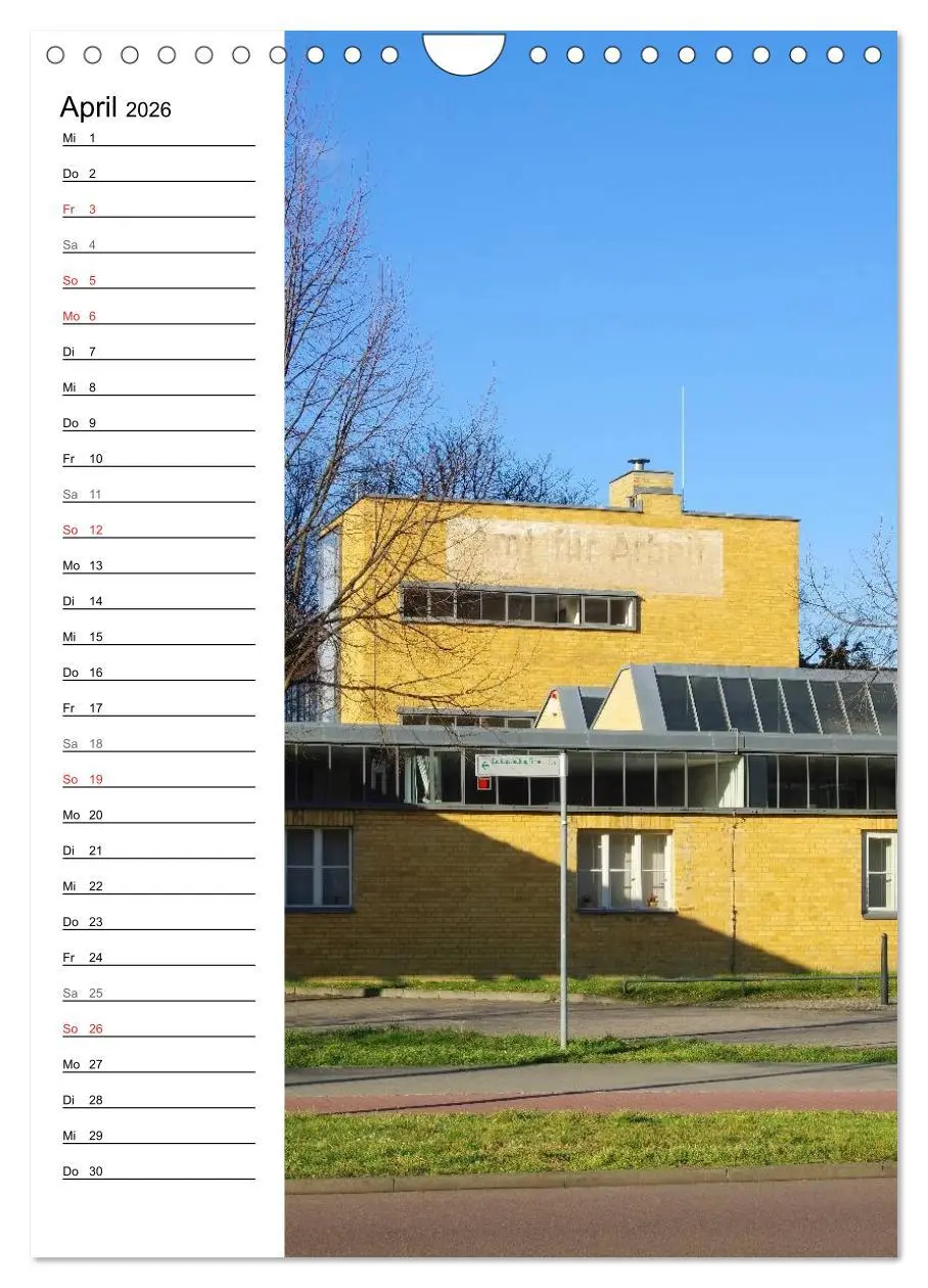 Bild: 9783516433791 | Dessau - Anhaltisches Erbe (Wandkalender 2026 DIN A4 hoch),...