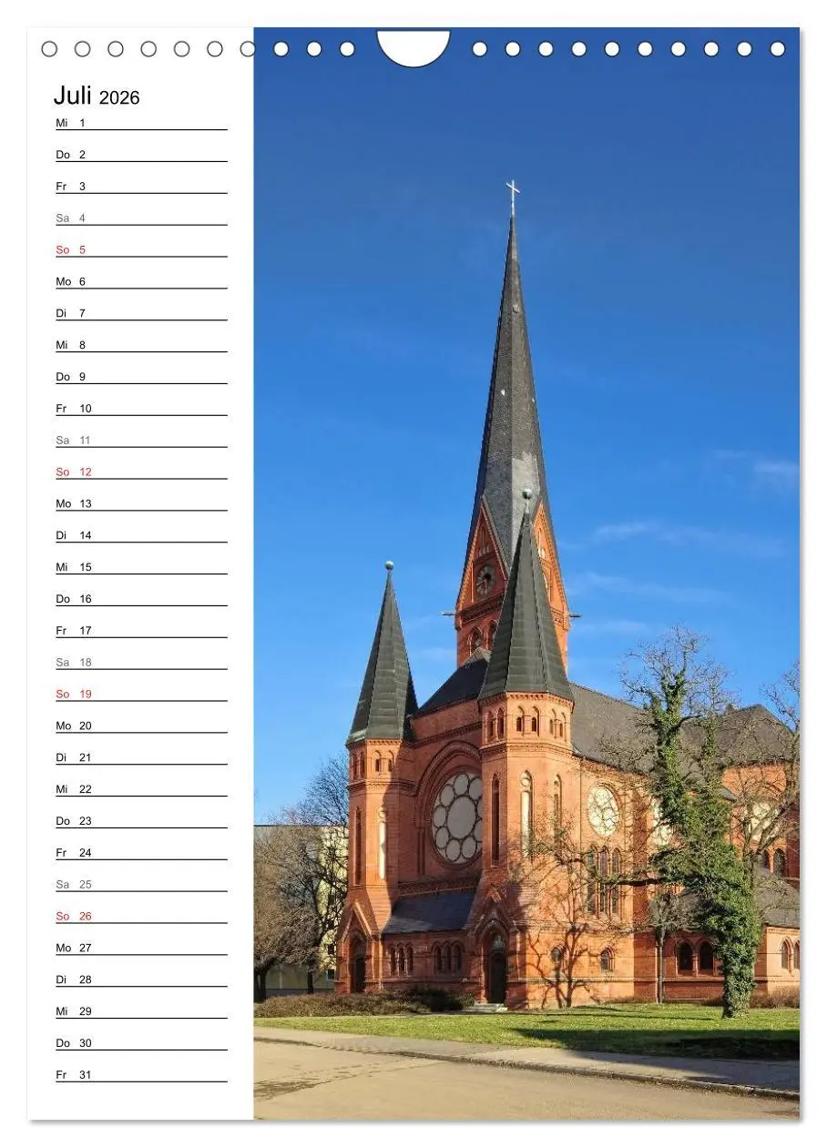 Bild: 9783516433791 | Dessau - Anhaltisches Erbe (Wandkalender 2026 DIN A4 hoch),...