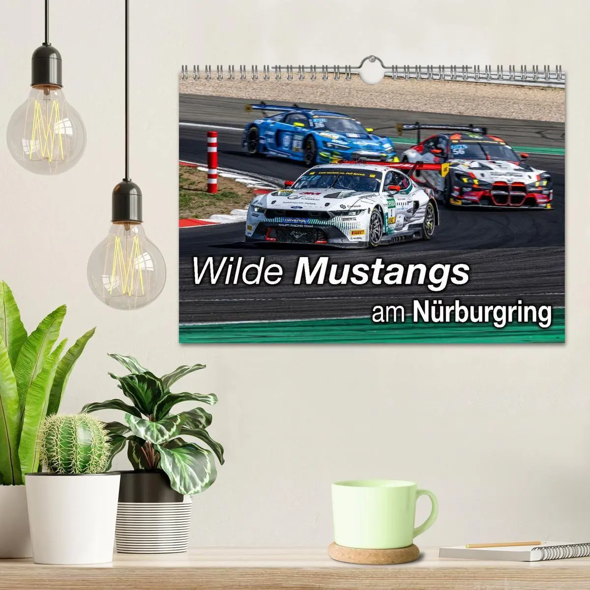 Bild: 9783516673791 | Wilde Mustangs am Nürburgring (Wandkalender 2026 DIN A4 quer),...