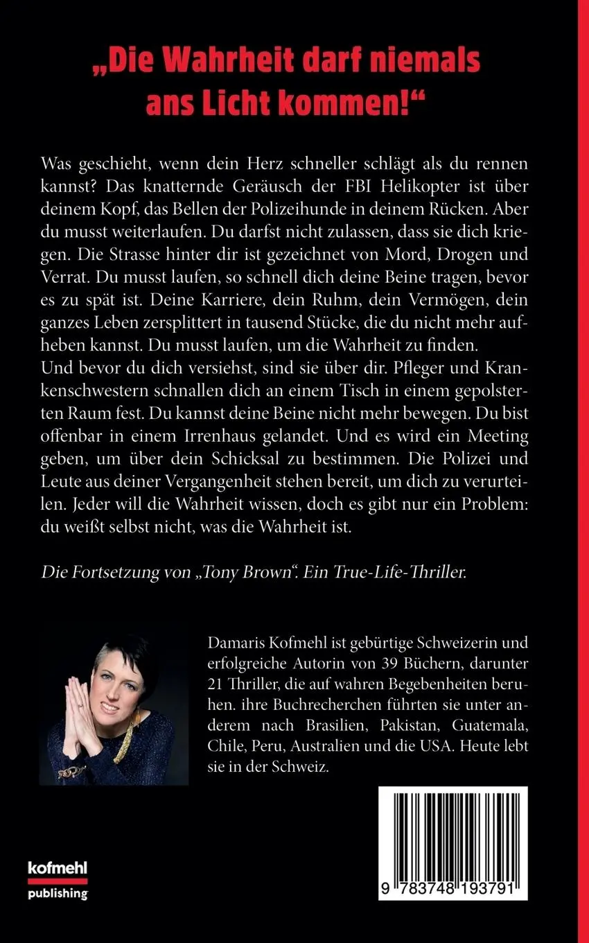 Rückseite: 9783748193791 | Tödliche Schuld | Damaris Kofmehl | Taschenbuch | 320 S. | Deutsch