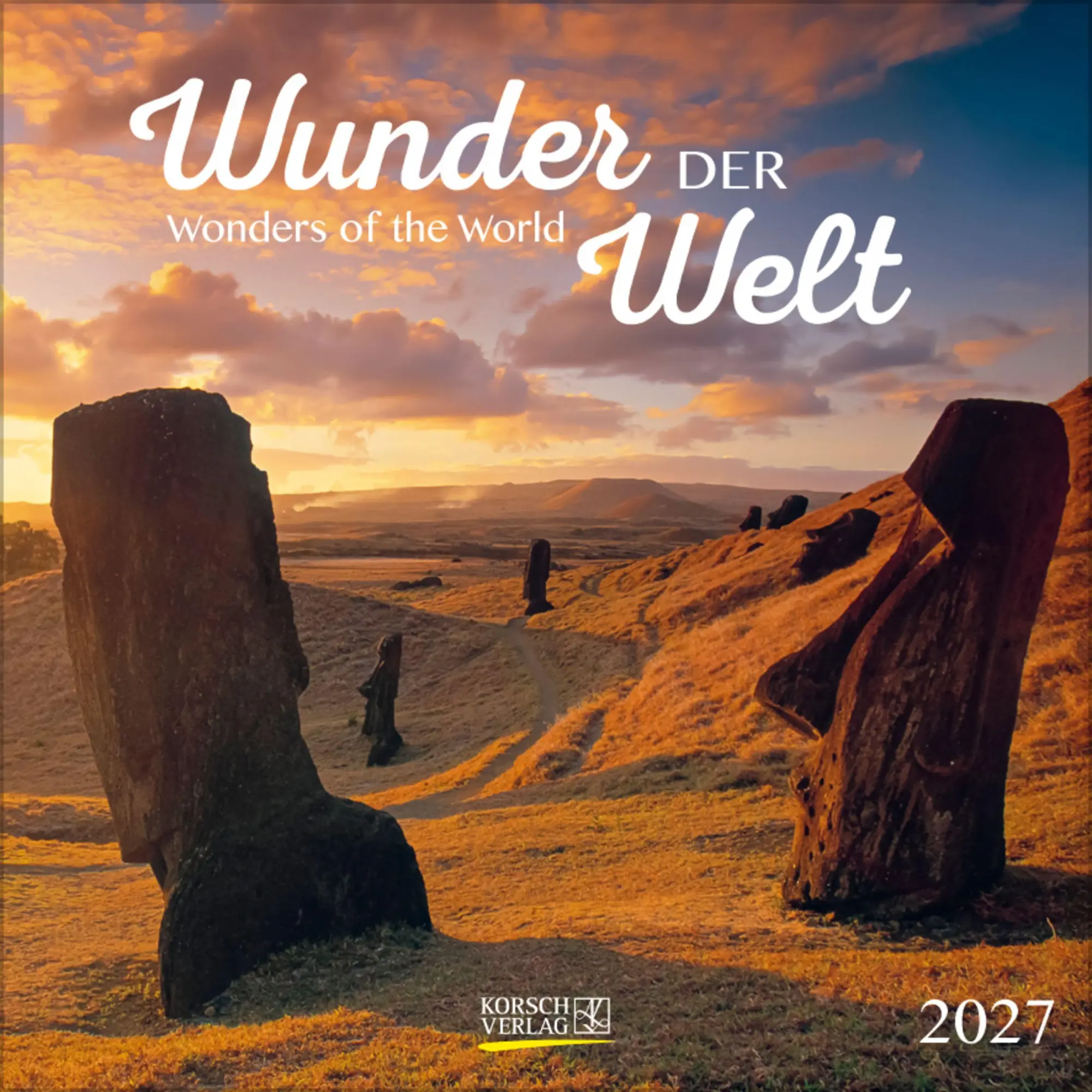 Cover: 9783819303791 | Wunder der Welt 2027 | Verlag Korsch | Kalender | 13 S. | Deutsch
