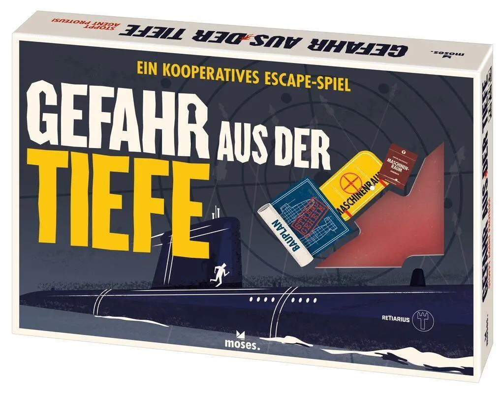 Cover: 4033477903891 | Gefahr aus der Tiefe | James Smitz (u. a.) | Spiel | 90389 | Deutsch