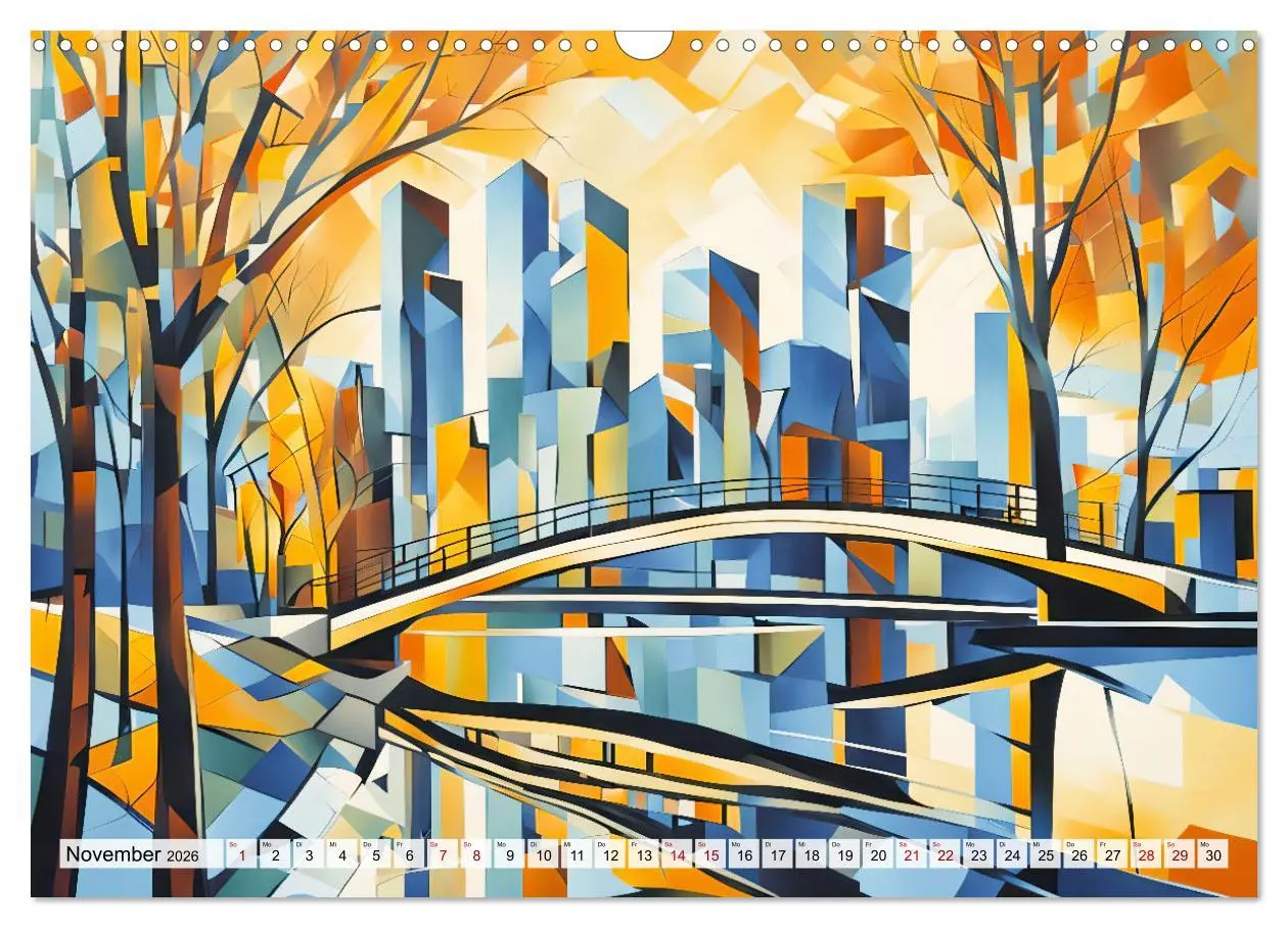 Bild: 9783457263891 | Kubistische Stadtlandschaften - Geometrische Urban Art am Wasser...