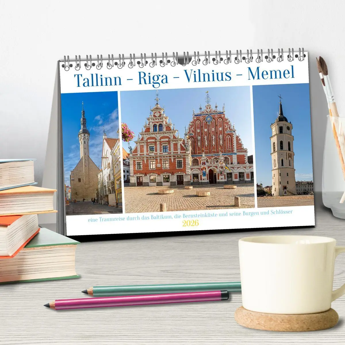 Bild: 9783457333891 | Tallinn-Riga-Vilnius-Memel, eine Traumreise durch das Baltikum....