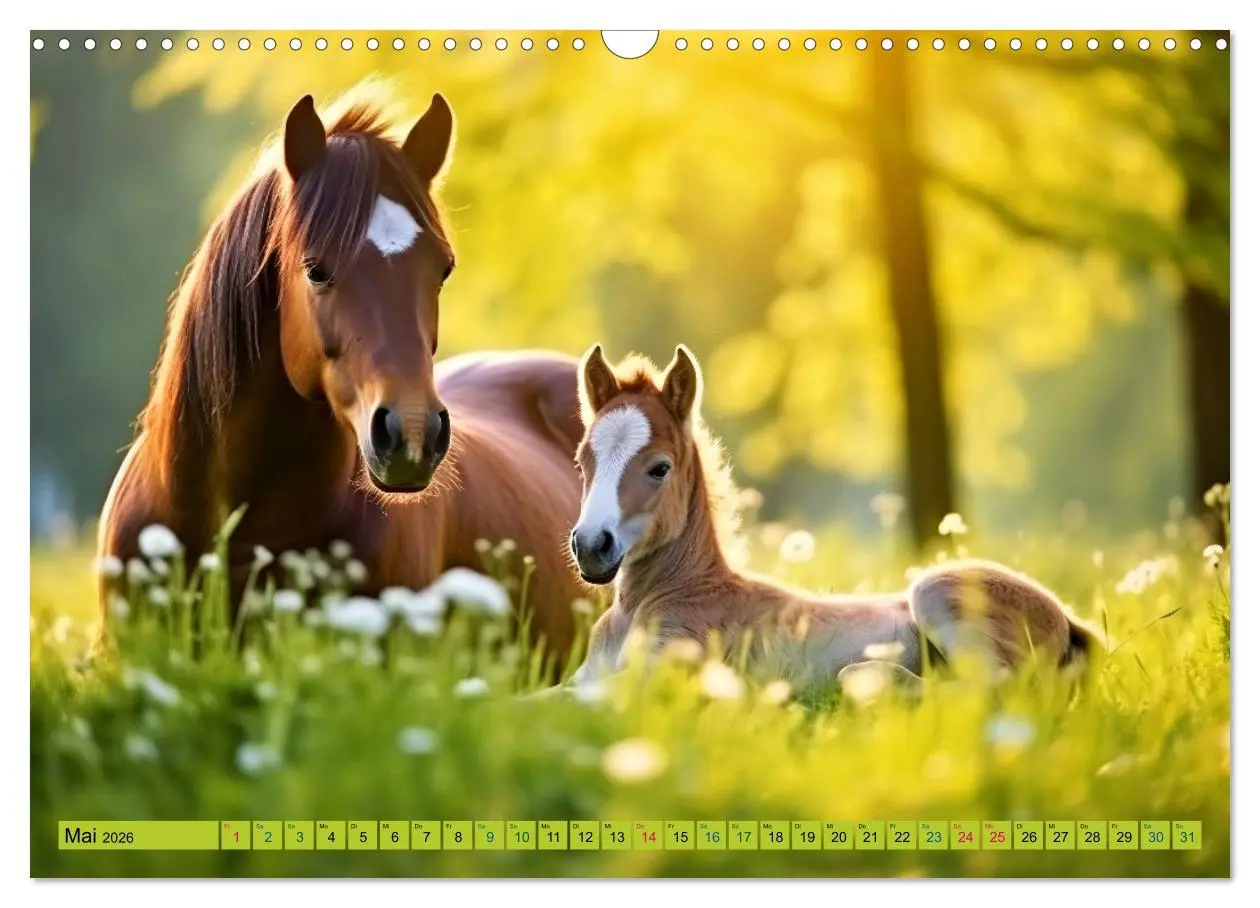 Bild: 9783457403891 | Tierkinder auf dem Land (Wandkalender 2026 DIN A3 quer), CALVENDO...