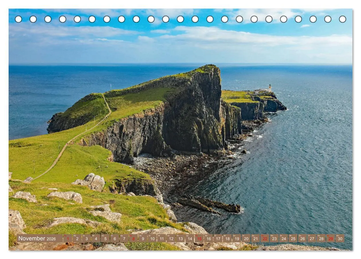Bild: 9783457573891 | Urlaub in Schottland (Tischkalender 2026 DIN A5 quer), CALVENDO...