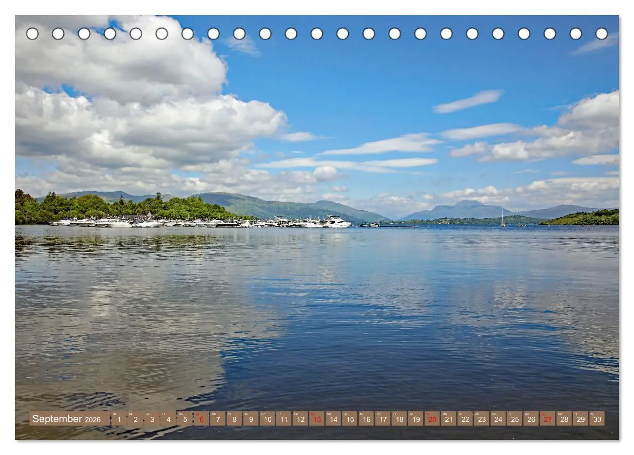 Bild: 9783457573891 | Urlaub in Schottland (Tischkalender 2026 DIN A5 quer), CALVENDO...