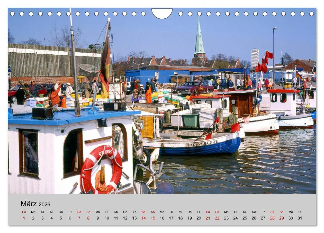 Bild: 9783457883891 | Travemünde maritim (Wandkalender 2026 DIN A4 quer), CALVENDO...