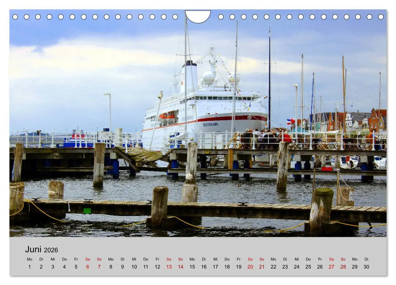 Bild: 9783457883891 | Travemünde maritim (Wandkalender 2026 DIN A4 quer), CALVENDO...