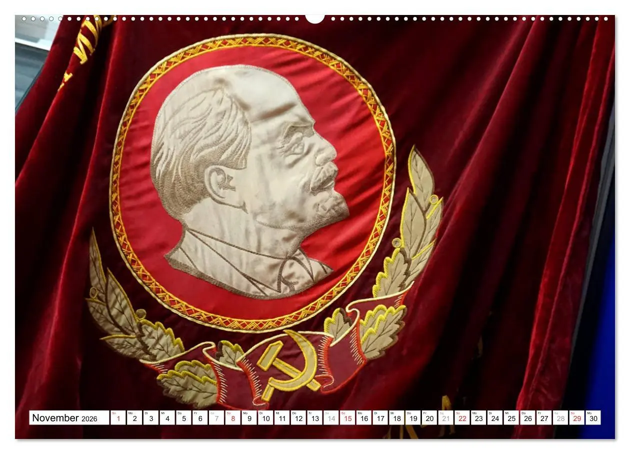 Bild: 9783516043891 | LENIN LEBT - Bilder einer Ikone (Wandkalender 2026 DIN A2 quer),...