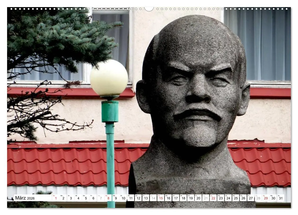 Bild: 9783516043891 | LENIN LEBT - Bilder einer Ikone (Wandkalender 2026 DIN A2 quer),...