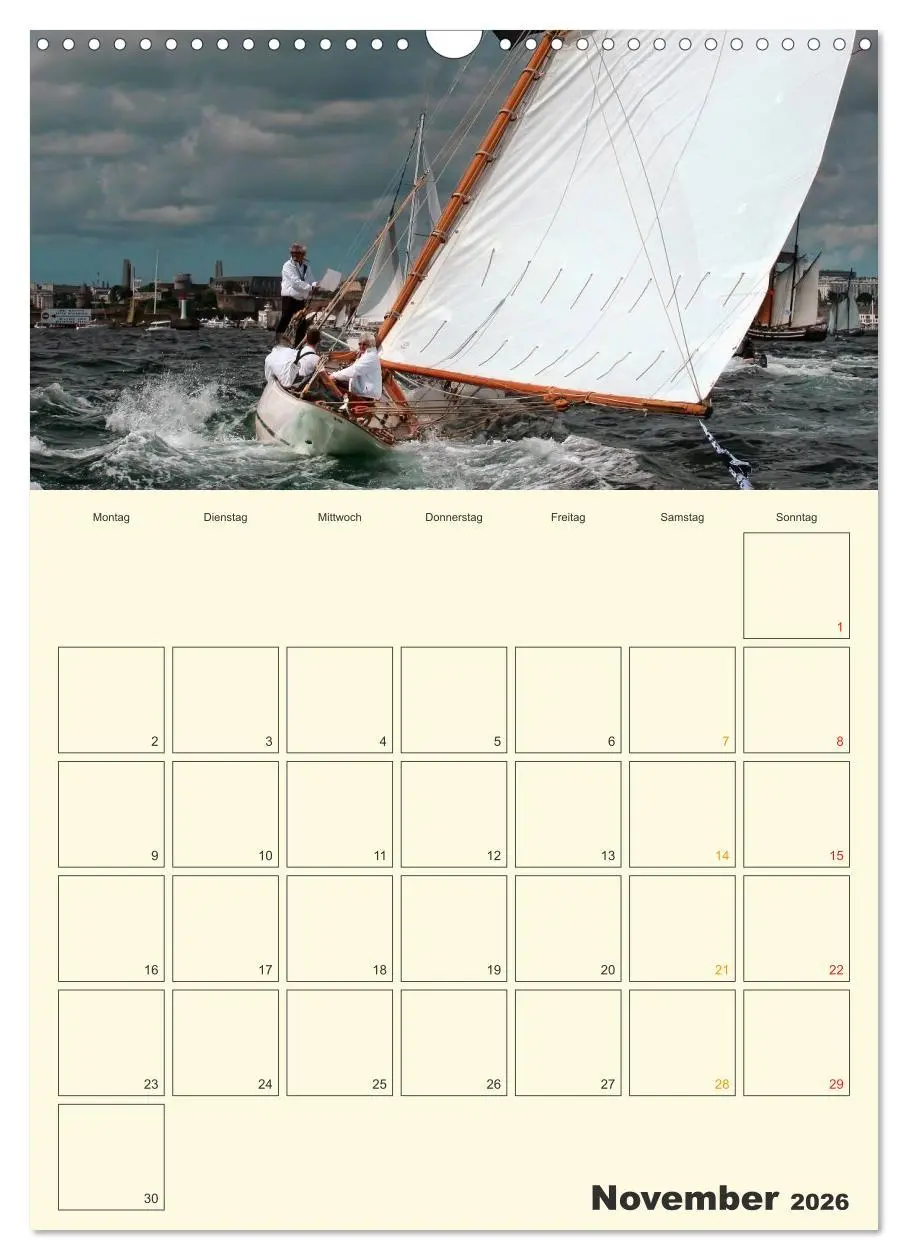Bild: 9783516423891 | Segeln, unser Jahresplaner (Wandkalender 2026 DIN A3 hoch),...